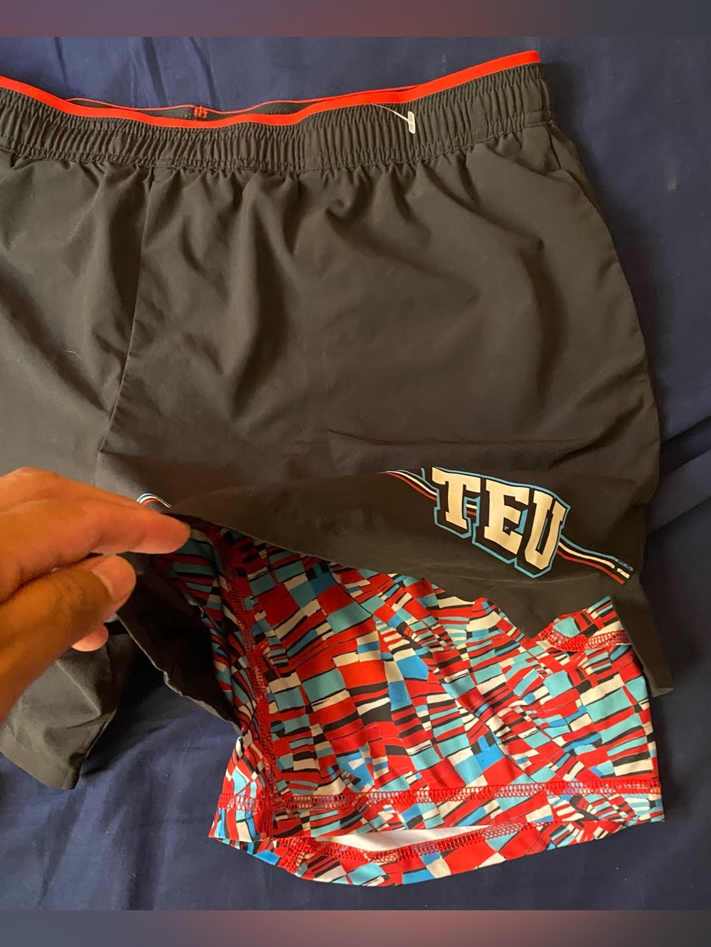 Chubbies George Kittle TEU tight end university shorts xlarge - Picture 3 of 6